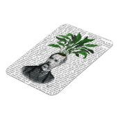 Magnet Flexible Tête du Plante Aspidistra (Côté Gauche)