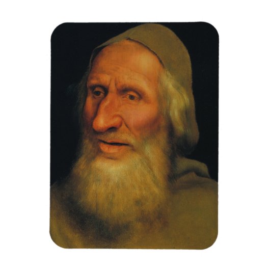 Magnet Flexible Tête d'un vieil homme (par Quentin Metsys) (Vertical)