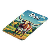 Magnet Flexible Texas longhorn (Côté Gauche)