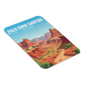 Magnet Flexible Texas Palo Duro Canyon State Park Travel (Côté Droit)