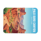 Magnet Flexible Texas Palo Duro Canyon State Park Travel (Horizontal)