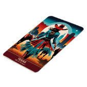 Magnet Flexible Texas Travel : là où l'Occident commence à être fl (Côté Gauche)