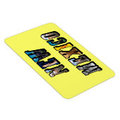 Magnet Flexible Texte de l'image du Nouveau-Mexique (Côté Droit)