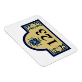 Magnet Flexible Texte de modification des numéros de maison (Côté Droit)