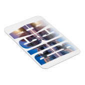 Magnet Flexible Texte de Riga, Lettonie (Côté Droit)