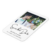 Magnet Flexible Texte et photo simple et élégant | Enregistrer La  (Côté Gauche)