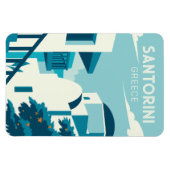 Magnet Flexible Texte personnalisé Grèce (Horizontal)