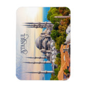 Magnet Flexible Texte personnalisé Istanbul (Vertical)