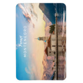 Magnet Flexible Texte personnalisé Monténégro (Vertical)