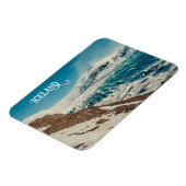 Magnet Flexible Texte personnalisé Solheimajokull, Islande (Côté Gauche)