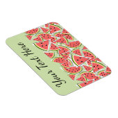 Magnet Flexible Texte vert pastèque (Côté Droit)