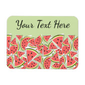 Magnet Flexible Texte vert pastèque (Horizontal)