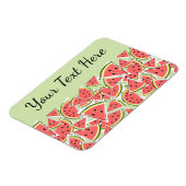 Magnet Flexible Texte vert pastèque (Côté Gauche)