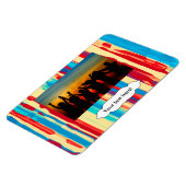 Magnet Flexible Texture d'aquarelles (Côté Gauche)