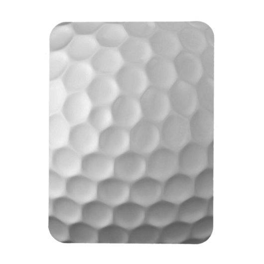 Magnet Flexible Texture de balle de golf blanche gaufree (Vertical)