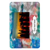 Magnet Flexible Texture de crayons (Vertical)