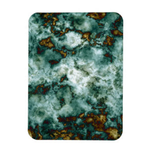 Magnet Flexible Texture de marbre vert avec des veines