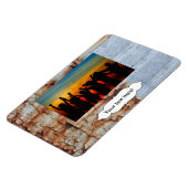 Magnet Flexible Texture de peinture d'épluchage (Côté Gauche)