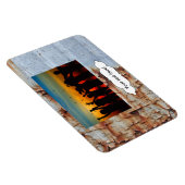 Magnet Flexible Texture de peinture d'épluchage (Côté Droit)