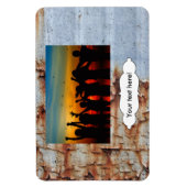 Magnet Flexible Texture de peinture d'épluchage (Vertical)