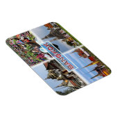 Magnet Flexible TH Bangkok - Wat Pho - Marché flottant - Gran Pala (Côté Droit)