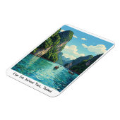 Magnet Flexible Thailand Khao Sok National Park Travel (Côté Gauche)