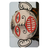 Magnet Flexible Thailande Fantôme, Festival Phi Ta Khon Mask, Loei (Vertical)