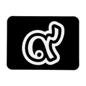 Magnet Flexible Thaïlande Lucky Number 9 / Neuf / ๙ (Gao/Kao) Thai (Horizontal)