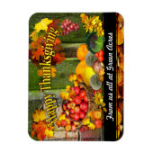 Magnet Flexible Thanksgiving ~ Aimant frigo (Vertical)