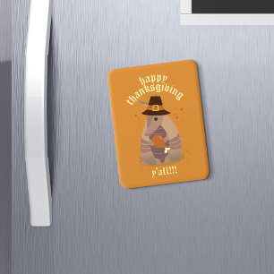 Magnet Flexible Thanksgiving Turkey Leg Armadillo Texas