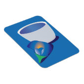 Magnet Flexible Thé à la fleur de pois papillon (Côté Droit)