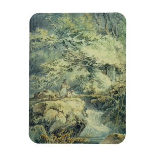 Magnet Flexible The Angler, 1794 (avec du graphite sur papier)