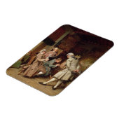Magnet Flexible The Art Lovers, ou The Painter, 1860 (panneau) (Côté Gauche)