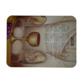 Magnet Flexible The Bread of Life: Holy Eucharist 2026 Calendar (Horizontal)