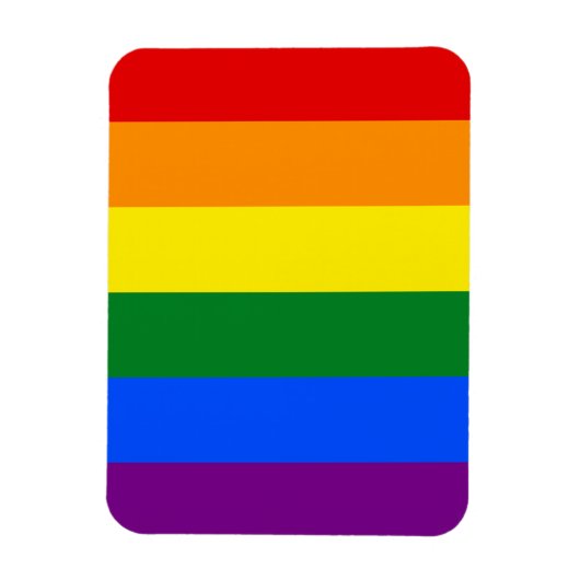 Magnet Flexible The Colors of the rainbow (Vertical)