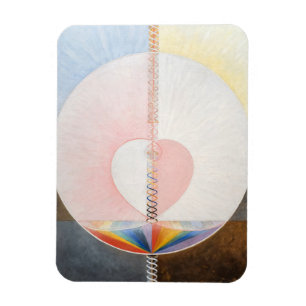 Magnet Flexible The Dove, No. 1, Hilma af Klint, Heart 