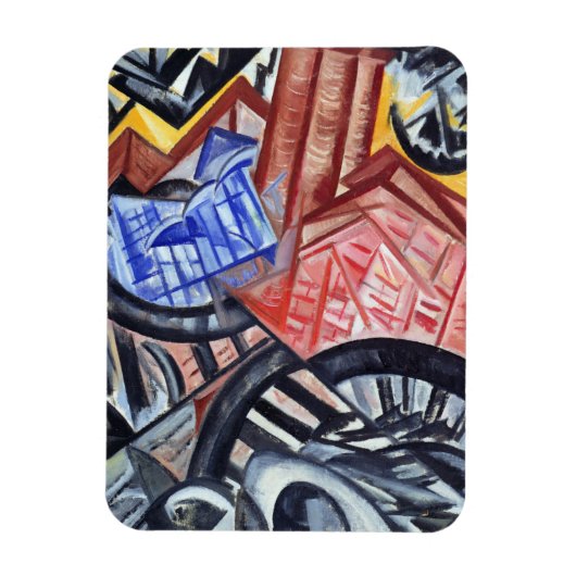 Magnet Flexible The Factory and the Bridge (Vertical)