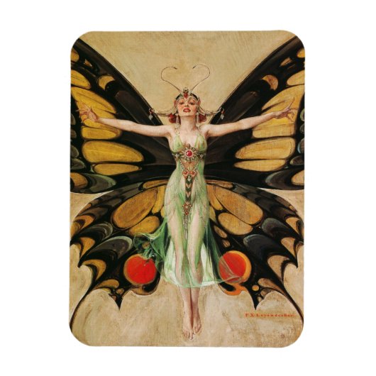 Magnet Flexible The Flapper, 1922 par Joseph Christian Leyendecker (Vertical)