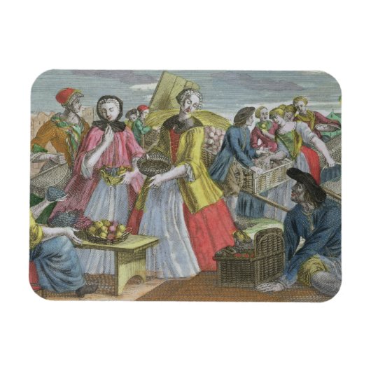 Magnet Flexible The Fruit Market (Horizontal)