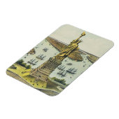 Magnet Flexible The Great Bartholdi Statue, Statue of Liberty (Côté Gauche)