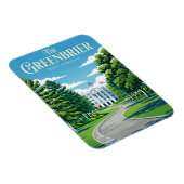 Magnet Flexible The Greenbrier États-Unis (Côté Droit)