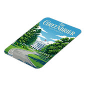Magnet Flexible The Greenbrier États-Unis (Côté Gauche)