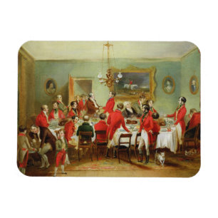 Magnet Flexible The Hunt Breakfast, Bachelor's Hall, 1836