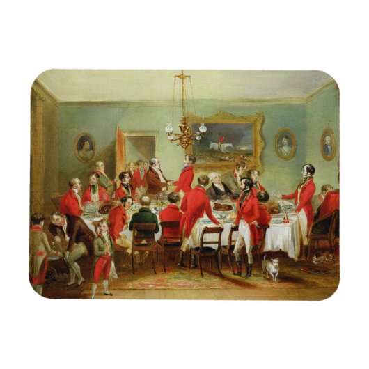Magnet Flexible The Hunt Breakfast, Bachelor's Hall, 1836 (Horizontal)