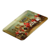 Magnet Flexible The Hunt Breakfast, Bachelor's Hall, 1836 (Côté Gauche)