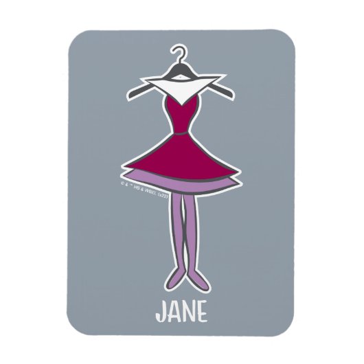 Magnet Flexible The Jetsons | Jane's Dress (Vertical)