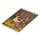 Magnet Flexible The Jews' Passover, facsimile of a 15th century mi (Côté Gauche)