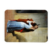 Magnet Flexible The Kiss - Francesco Hayez Il Bacio Romantic (Horizontal)