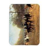 Magnet Flexible The Morning Ride, Rotten Row, Hyde Park, 1894 (Vertical)