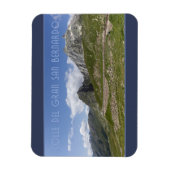 Magnet Flexible The Mountain Road to Italy, Aosta Valley. (Vertical)